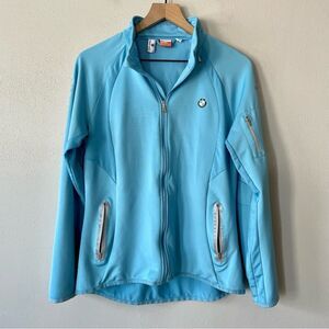 Puma BMW Athletics Bright Blue Light Softshell Jacket - Size: Medium